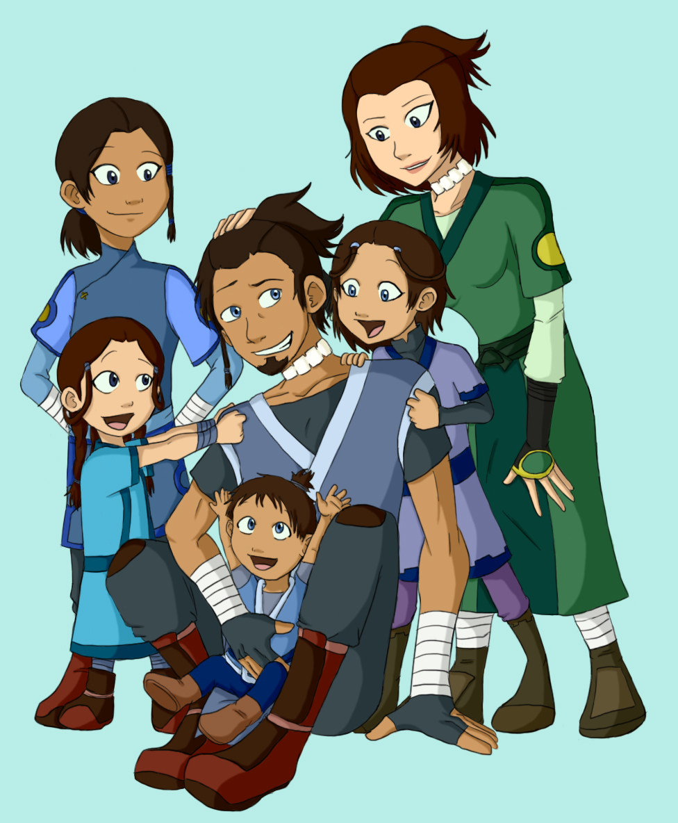 Sokka's Femme Family by demonoflight on DeviantArt