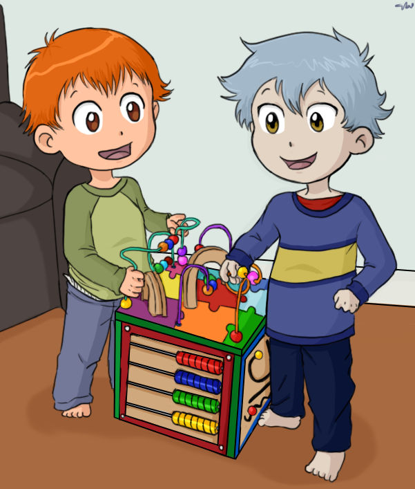 Baby Playdate by demonoflight on DeviantArt