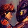 Hiccup and Toothless