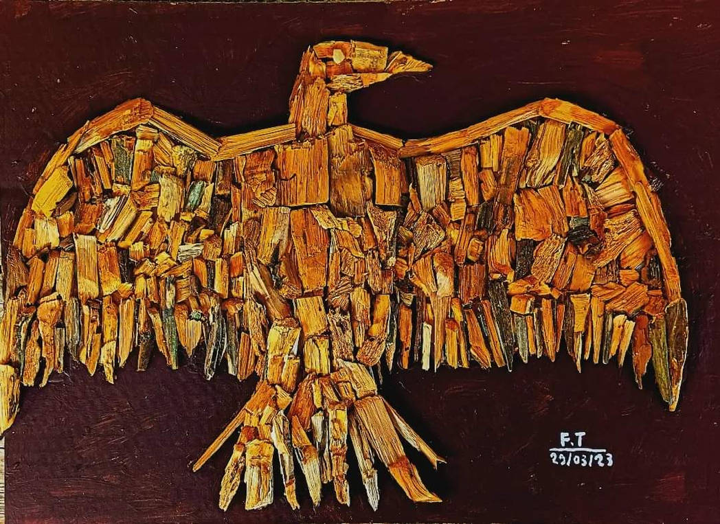 Bird of wood splinters by FTerracciano92 on DeviantArt