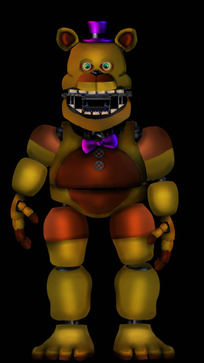 Fixed Prototype Fredbear (full body) by Trainnboy1914 on DeviantArt