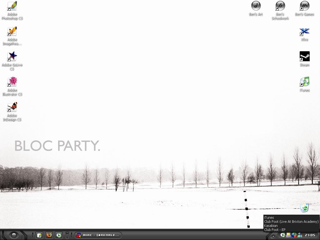 Desktop as of 28-5-2005