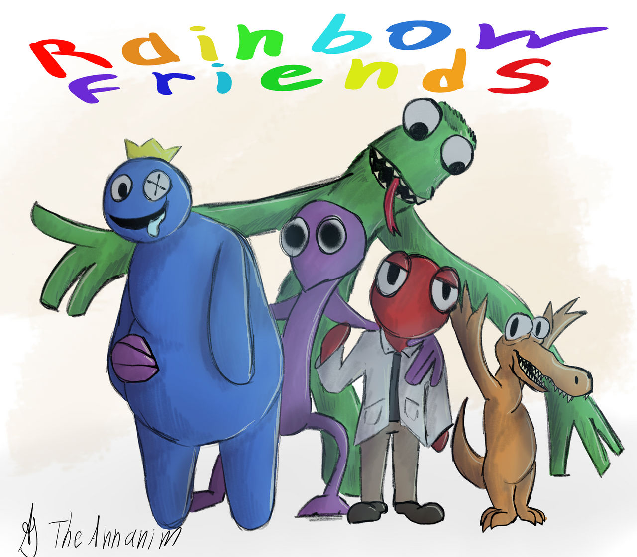 Rainbow Friends by TheAnnanim on DeviantArt