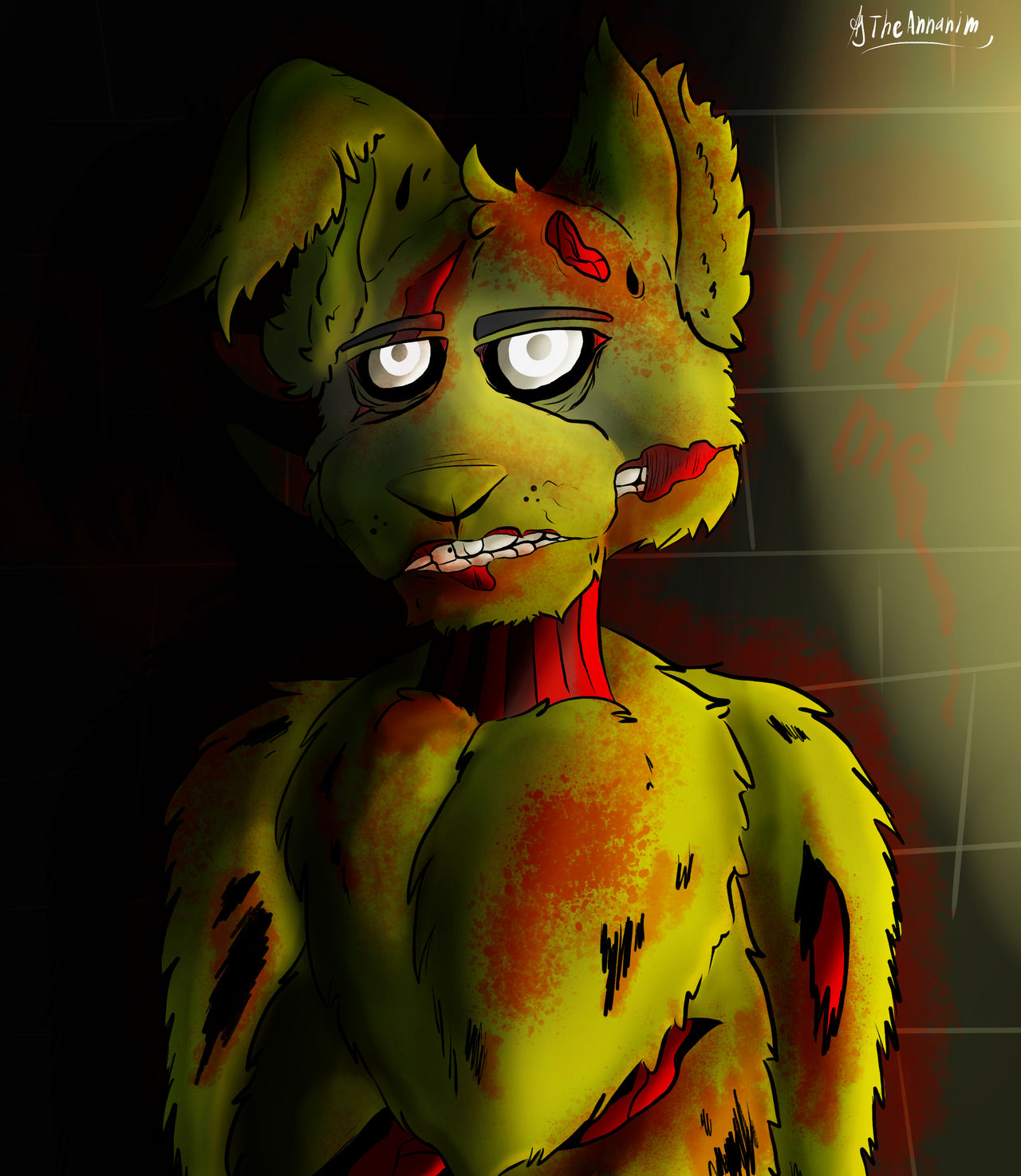 Springtrap Fnaf3 Springtrap FNAF3 on ACTIVE-FNAF-fans - DeviantArt