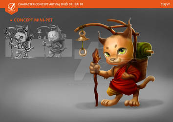 [Character Concept Art] Mini Pet