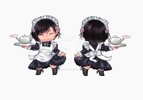 [OC] Yui Maid Chibi