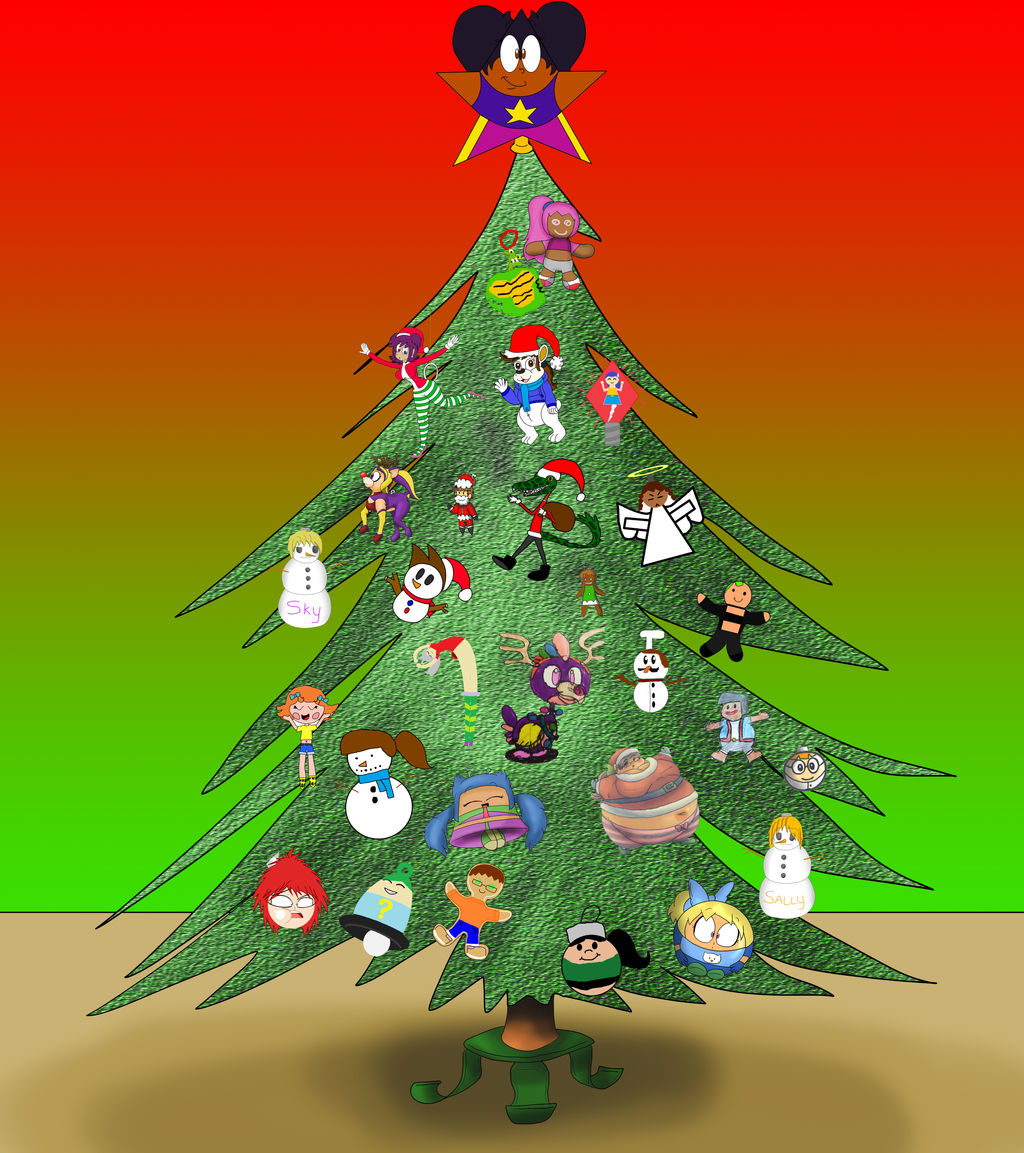 The Xmas Tree Decoration Collab by JuacoProductionsArts on DeviantArt