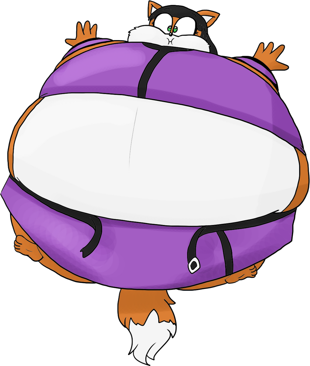 Ruby Air Inflation Ruby Foxx inflated by JuacoProductionsArts on DeviantArt