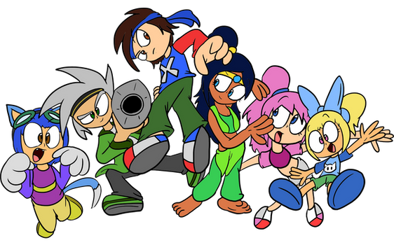 My Main 6 OCs (The GrOOp)