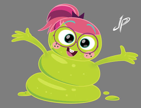 The Green Blob From Hotel Transylvania - Swat Wallpaper