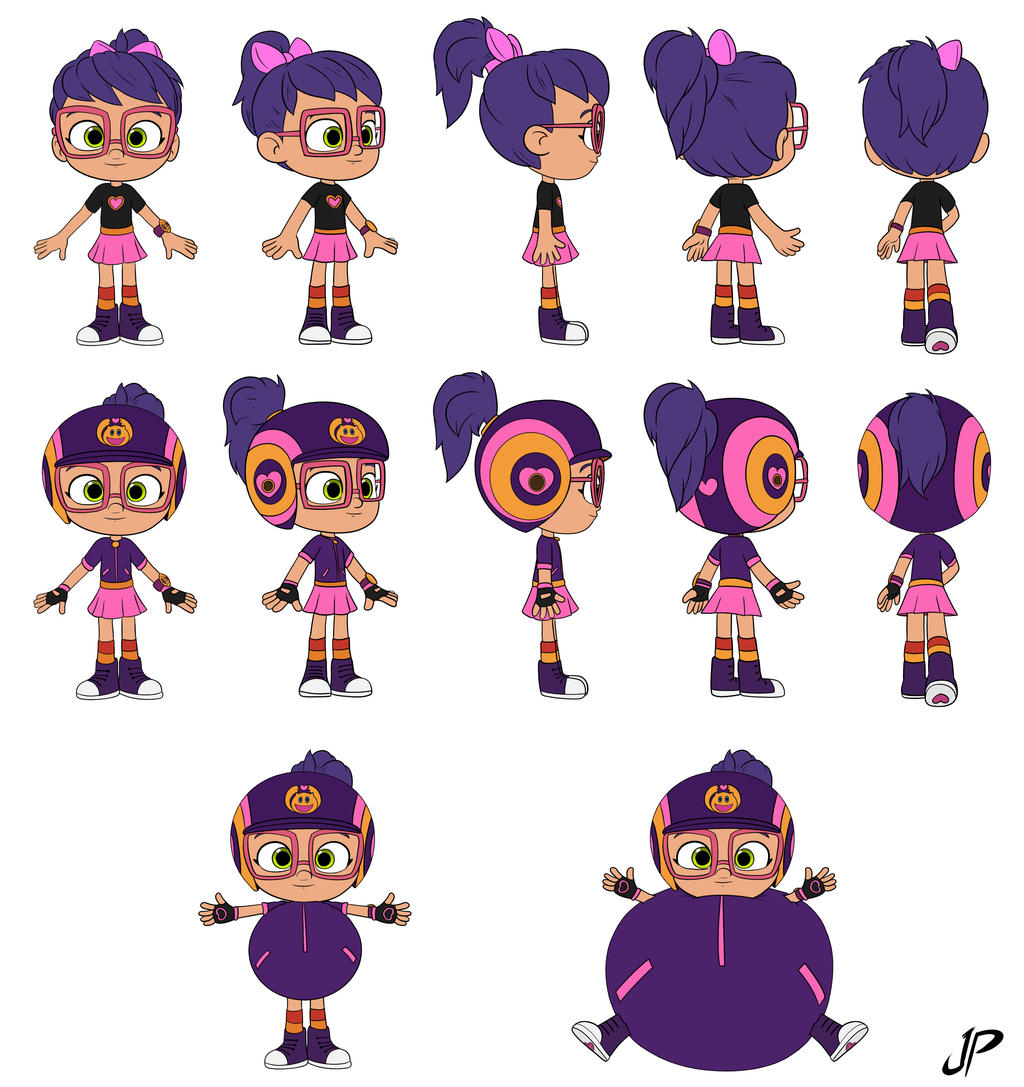 Abby Hatcher 2d Turnaround By Juacoproductionsarts On Deviantart 