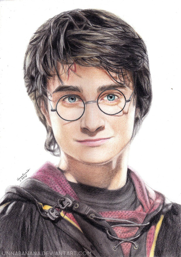 Harry Potter Face Sketch