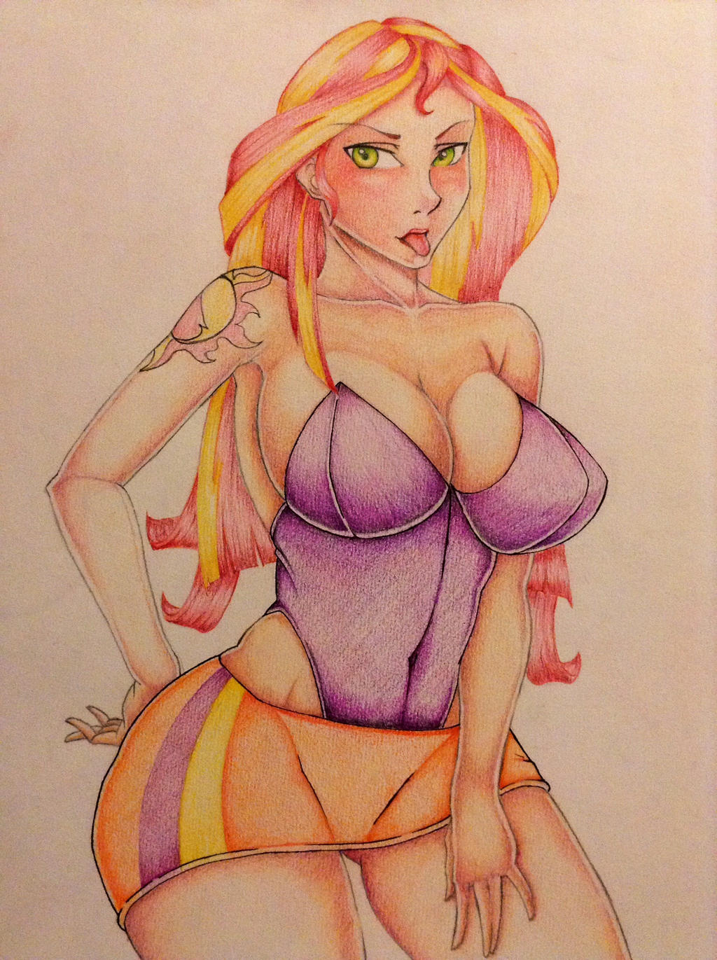 MLP-Sunset Shimmer Human Version