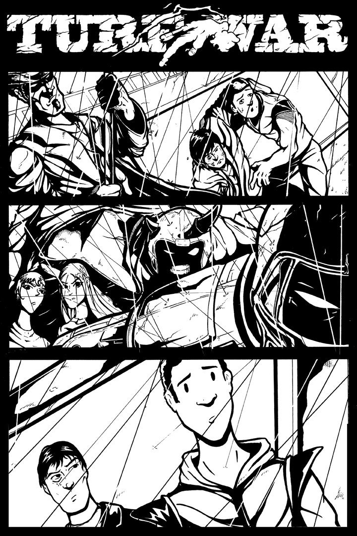 Turf War Page 1 Ink