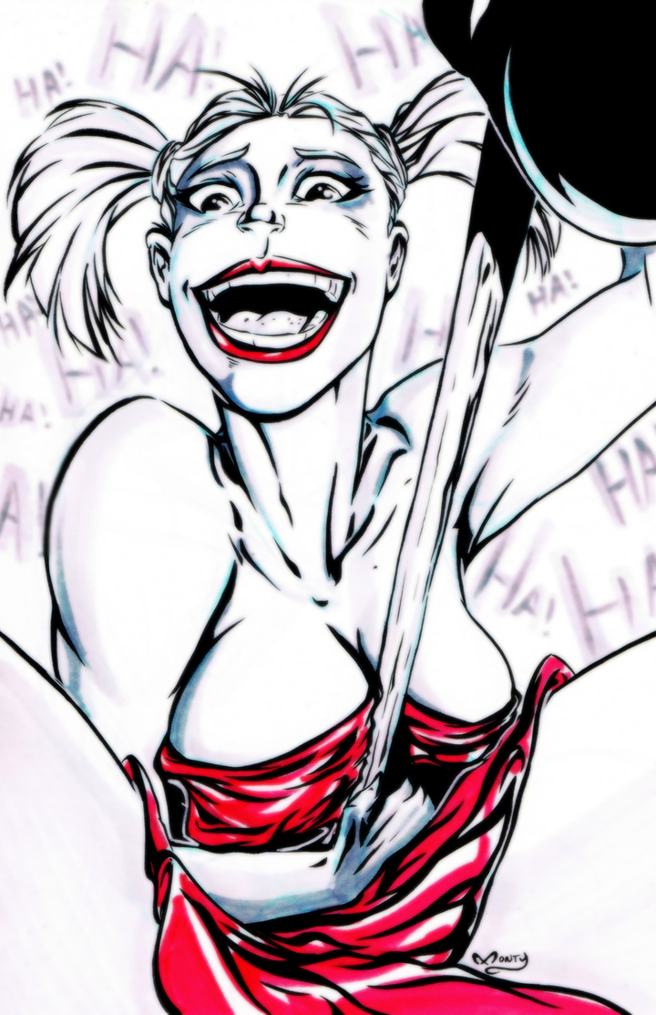 Pinup Girls of the DCU Harley Quinn