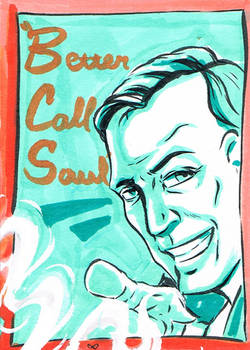 Breaking Bad Sketch Card Set: Saul Goodman