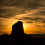 Sunset in Monument Valley 2