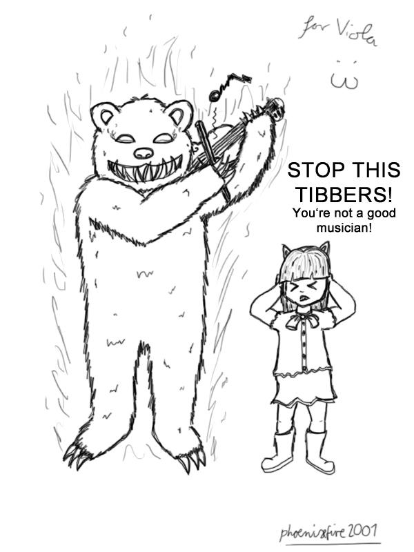 LoL: Tibbers plays the Viola