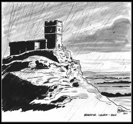 Brentor Church - Rain