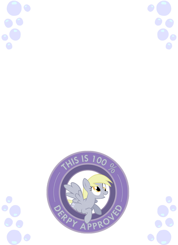 Derpy Day Letter Template