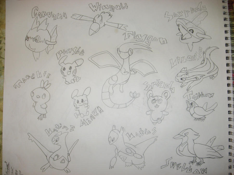 Draw Names Pokemon Pokemon, Pokemon, Pokemon by LykenZealot on DeviantArt