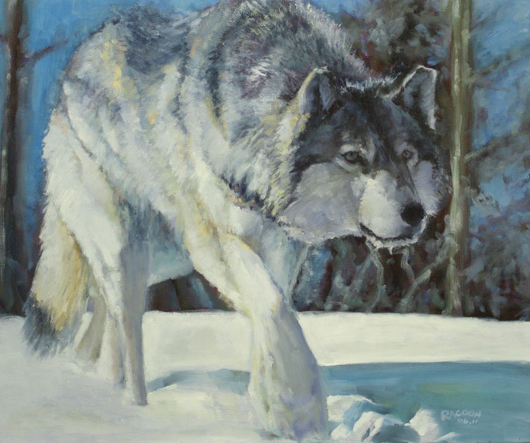 snow wolf