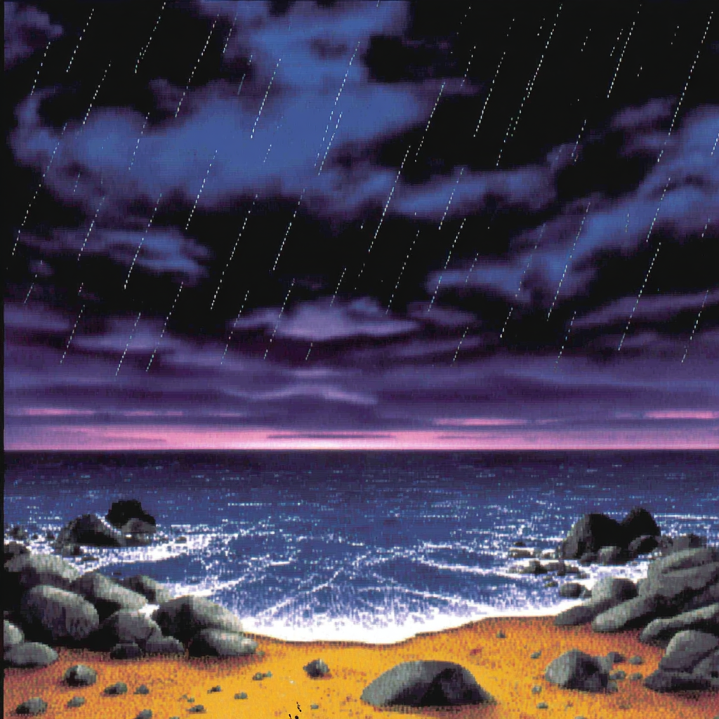 Pixel Shore by RetrowaveDreams on DeviantArt
