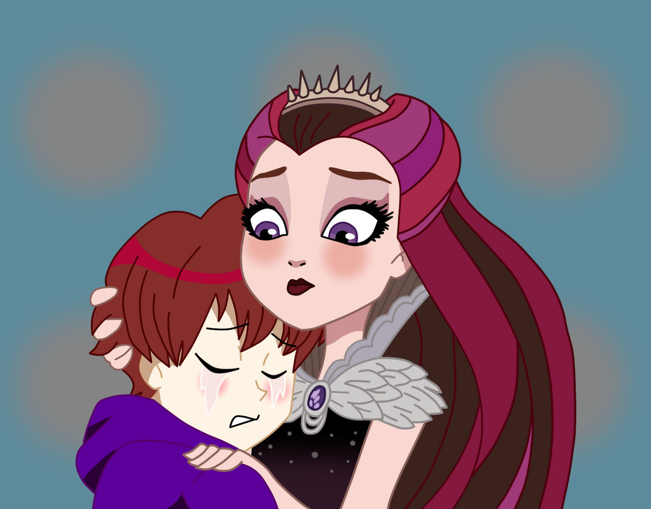 Raven Rector Victor Lockes X Raven Queen (Ravictor 10) by SpikeDrawings7 on DeviantArt
