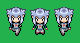 Hun Pokemon overworld sprite sheet