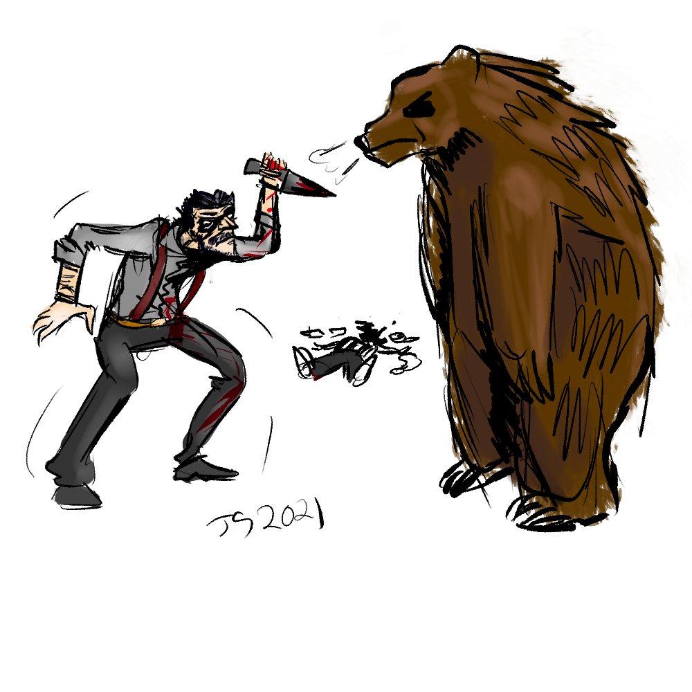 Bear Slashing Jack Slash Vs An Adult Grizzly Bear by Blastweave on DeviantArt