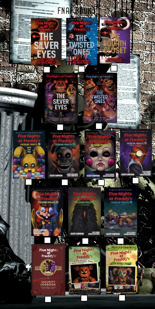 All the Five Nights at Freddy's Books in Order