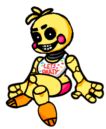 HOW TO DRAW Toy Chica, Five Nights at Freddy's, fnf Mod : Vs. FNAF 2  @Amanda Drawings in 2023