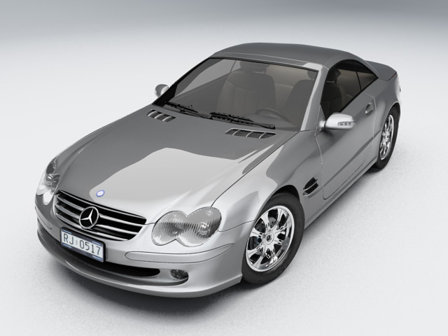 Mercedes SL500-gray