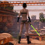 Jedi at Hidden Spaceport