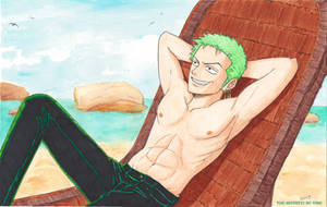 Zoro-layin' it back like that