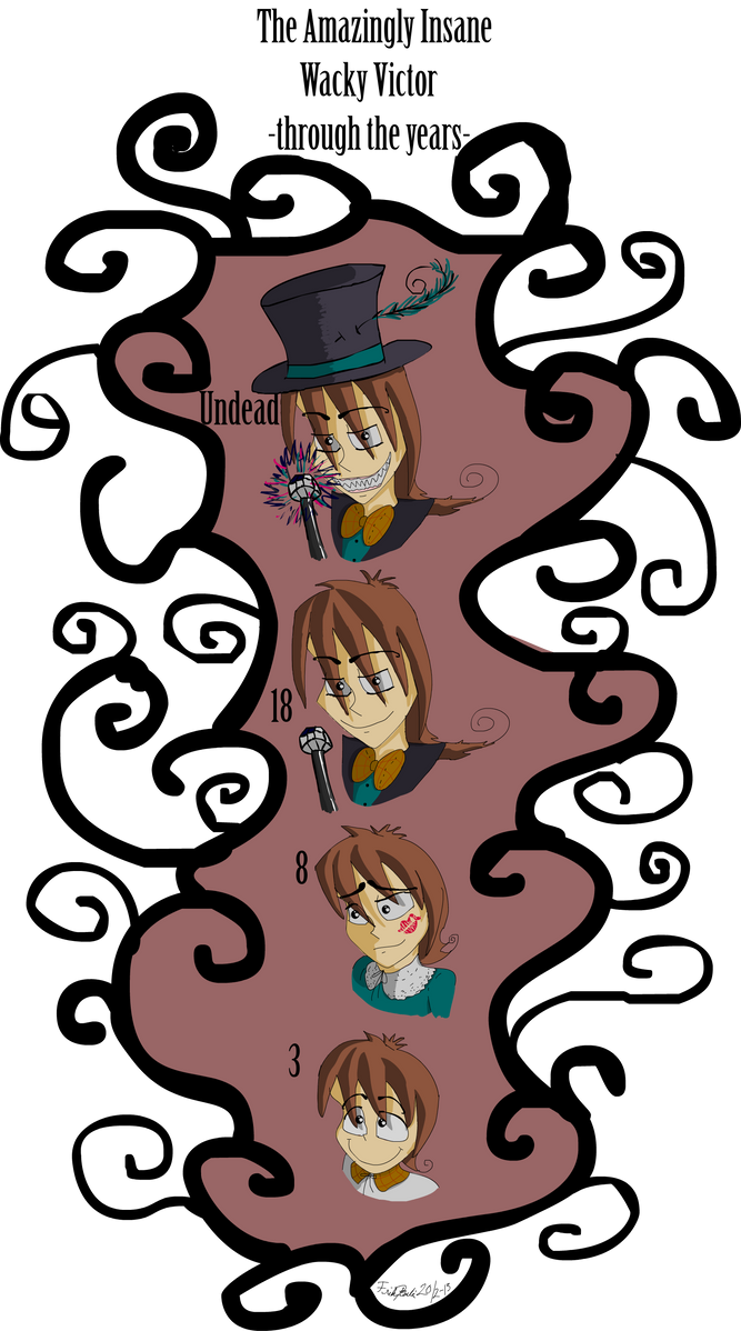 Wacky Victor through the years by FridaPearlie on DeviantArt
