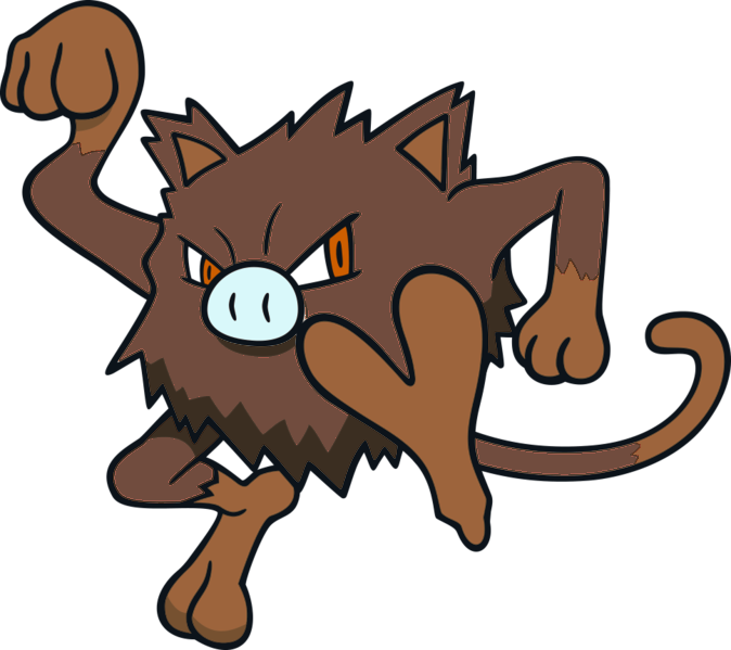 Mankey (custom Shiny) by Pokemonmain05 on DeviantArt