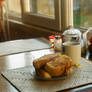 French toast and some tea