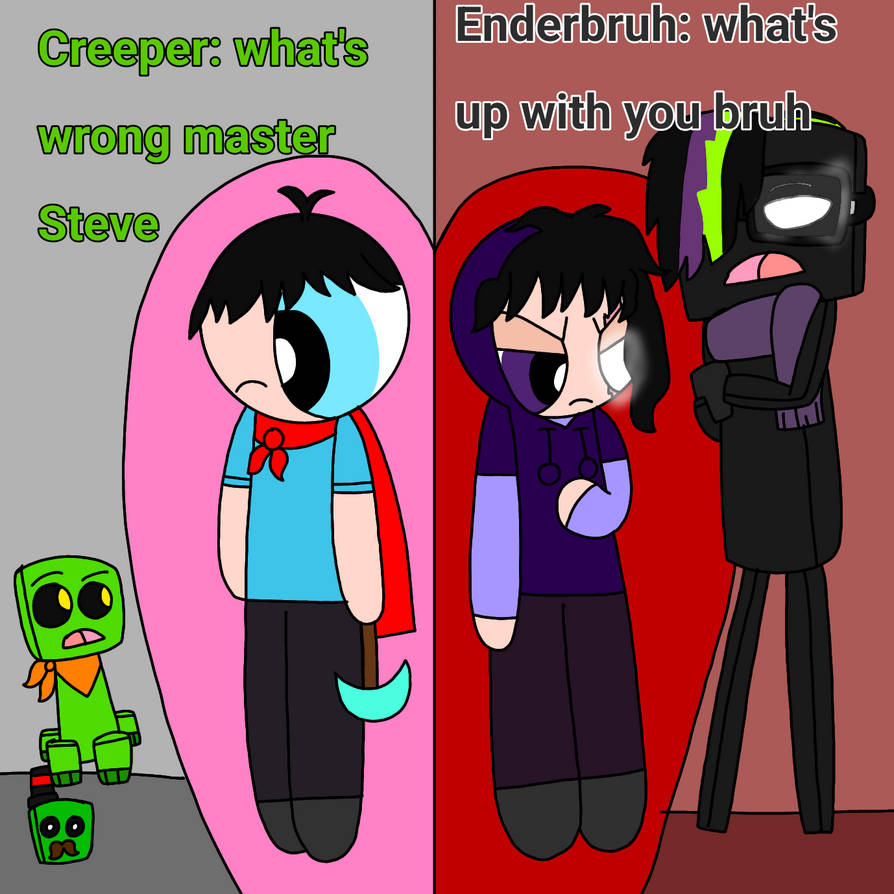 Steve Thinkint Herosteve thinking for each other by AngelPink1 on DeviantArt