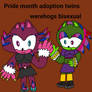 Pride Month Adoption Twins Werehogs Bisexual