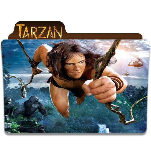 Taran Icon Tarzan folder icon by Tarekrahal on DeviantArt
