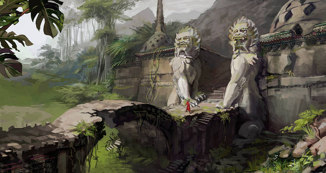 Komainu Watching