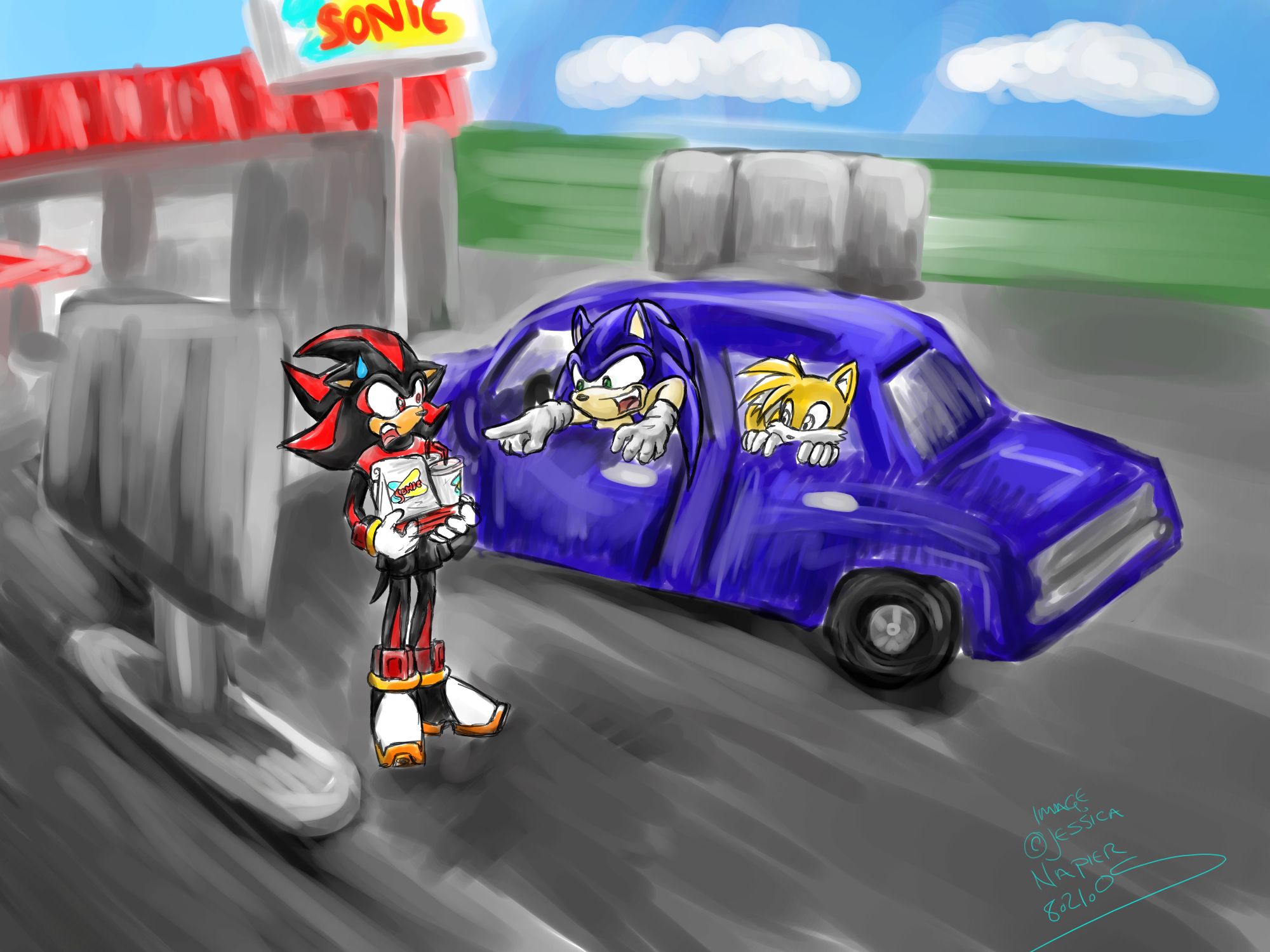 Sonic Goes To Sonic By Blizzardwolf On Deviantart Sonic Goes To Sonic By Blizzardwolf On Deviantart