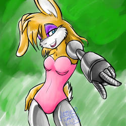 Omfg Bunnie Fanart.