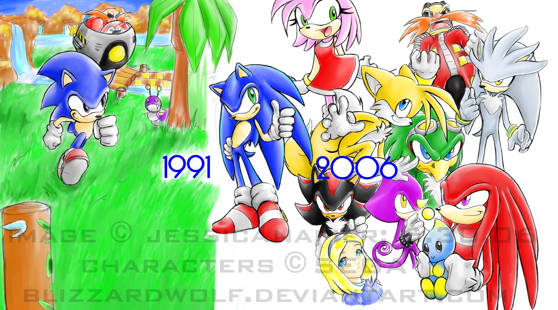 Sonic's 15th Anniversary Pic