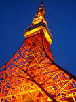 Up Tokyo Tower - Color by chinotenshi