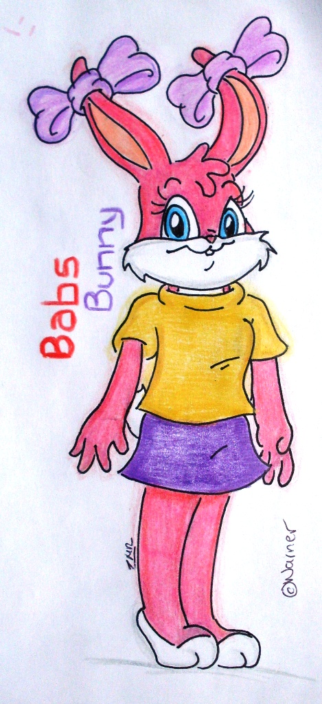 Babs bunny colored