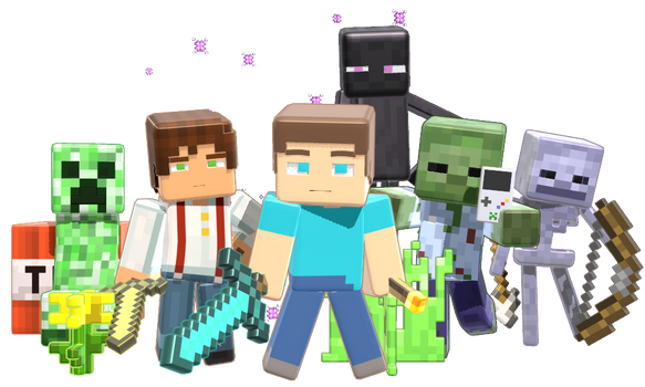 MMD Minecraft Smooth Steve 1.0 release DL