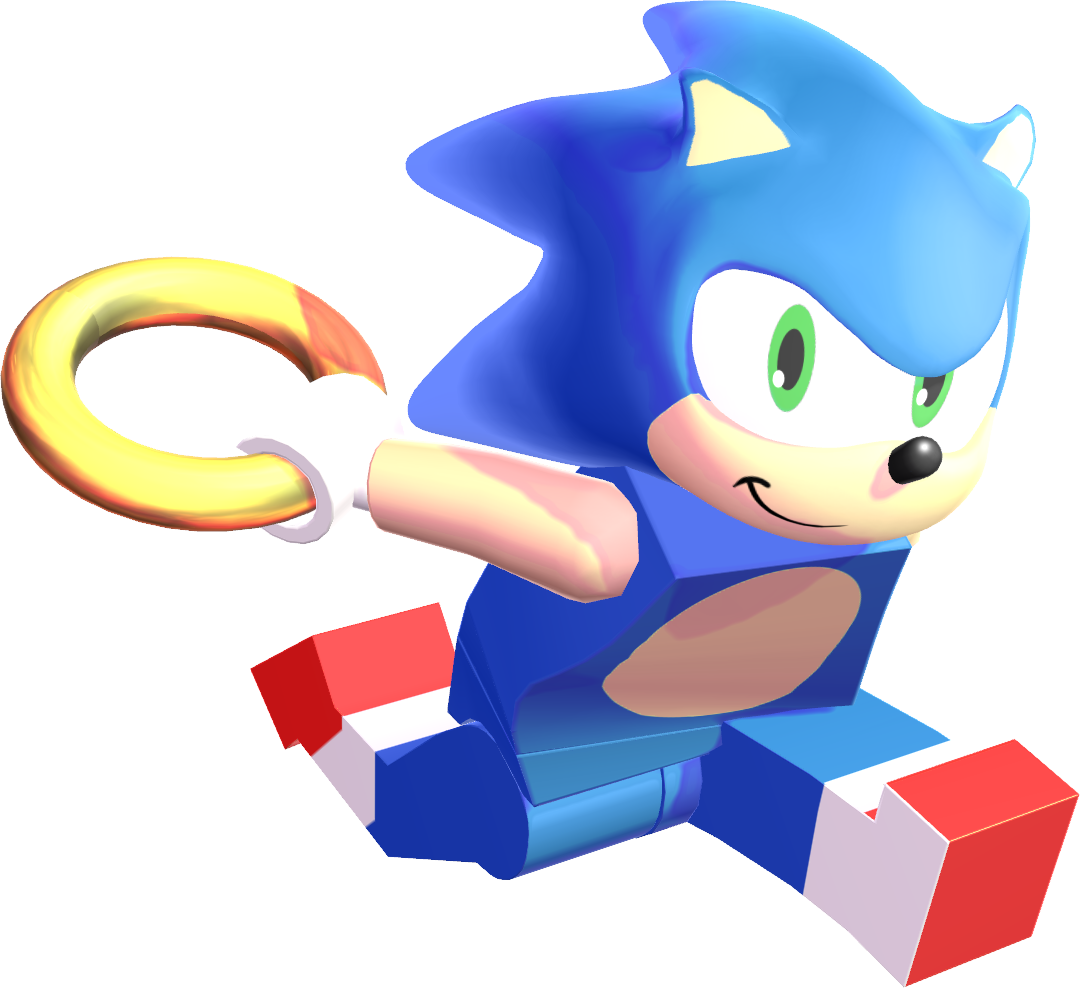 LEGO Super Sonic 2023 Render by Detexki99 on DeviantArt