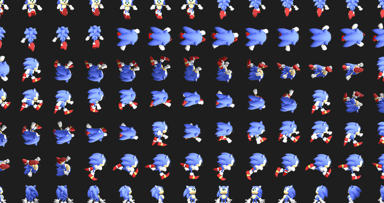 Oldsprites Classic Sonic Hd Css Map By 495557939 On Deviantart